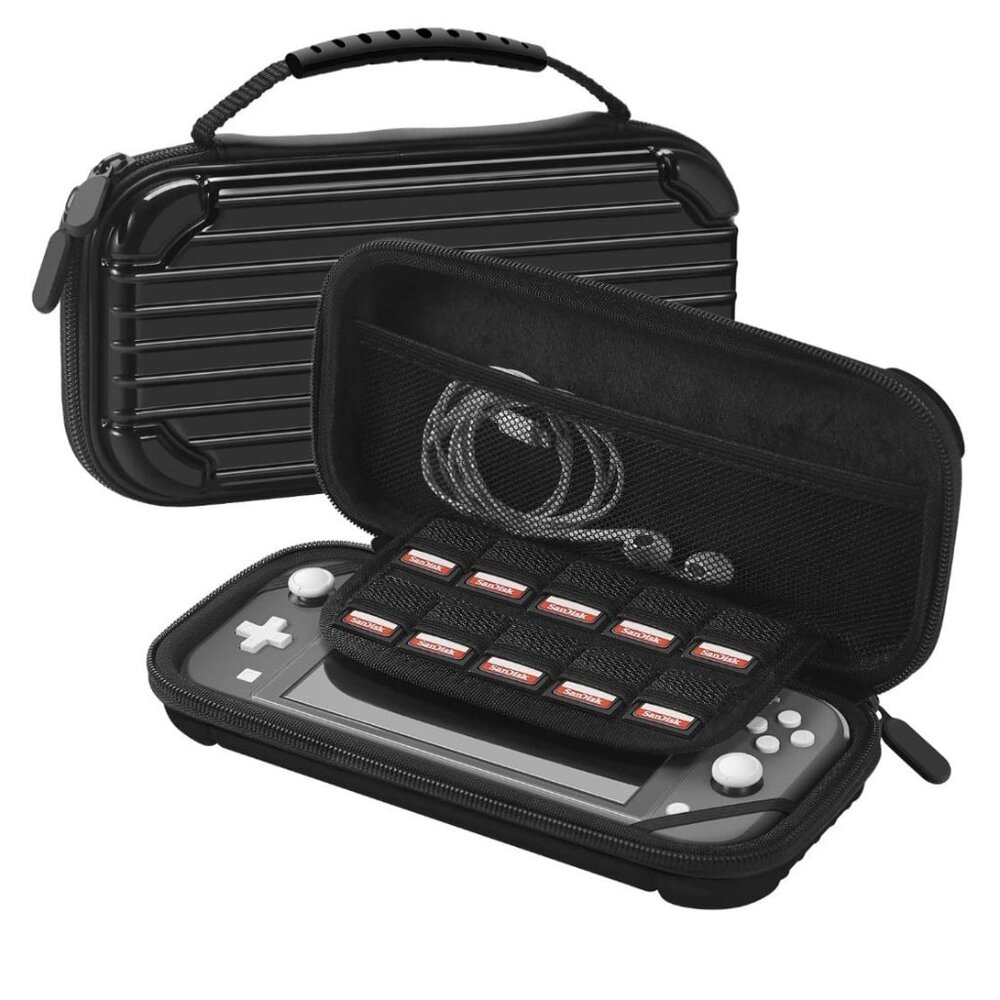 Black Nyko Elite Hard Shell Carrying Case For Nintendo Switch Lite New In Box